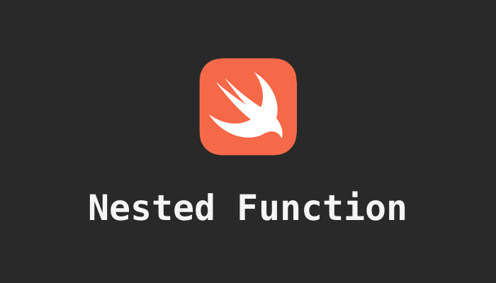 Nested method in Swift